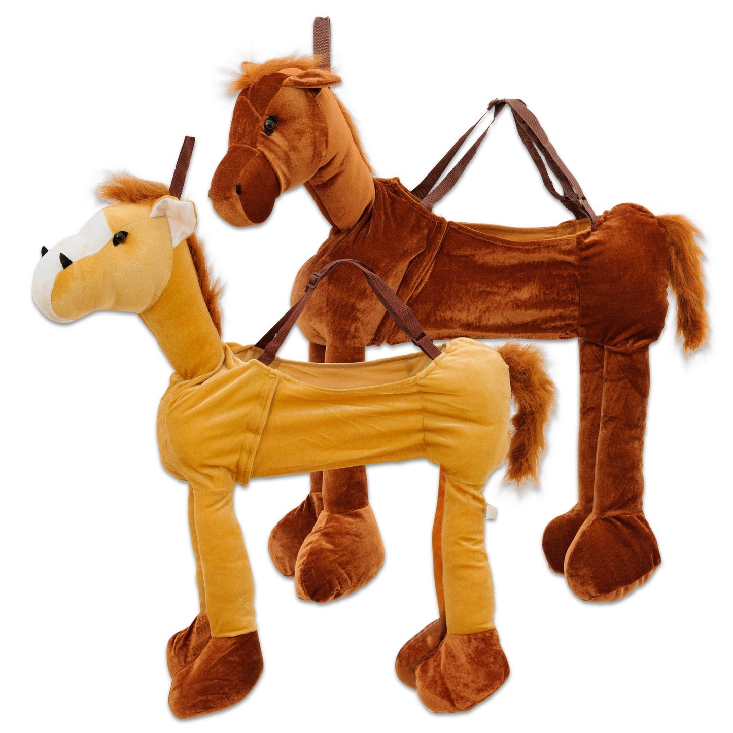 Betzold - Betzold - Paardenkostuum Step In en Go - Lichtbruin - Playlaan