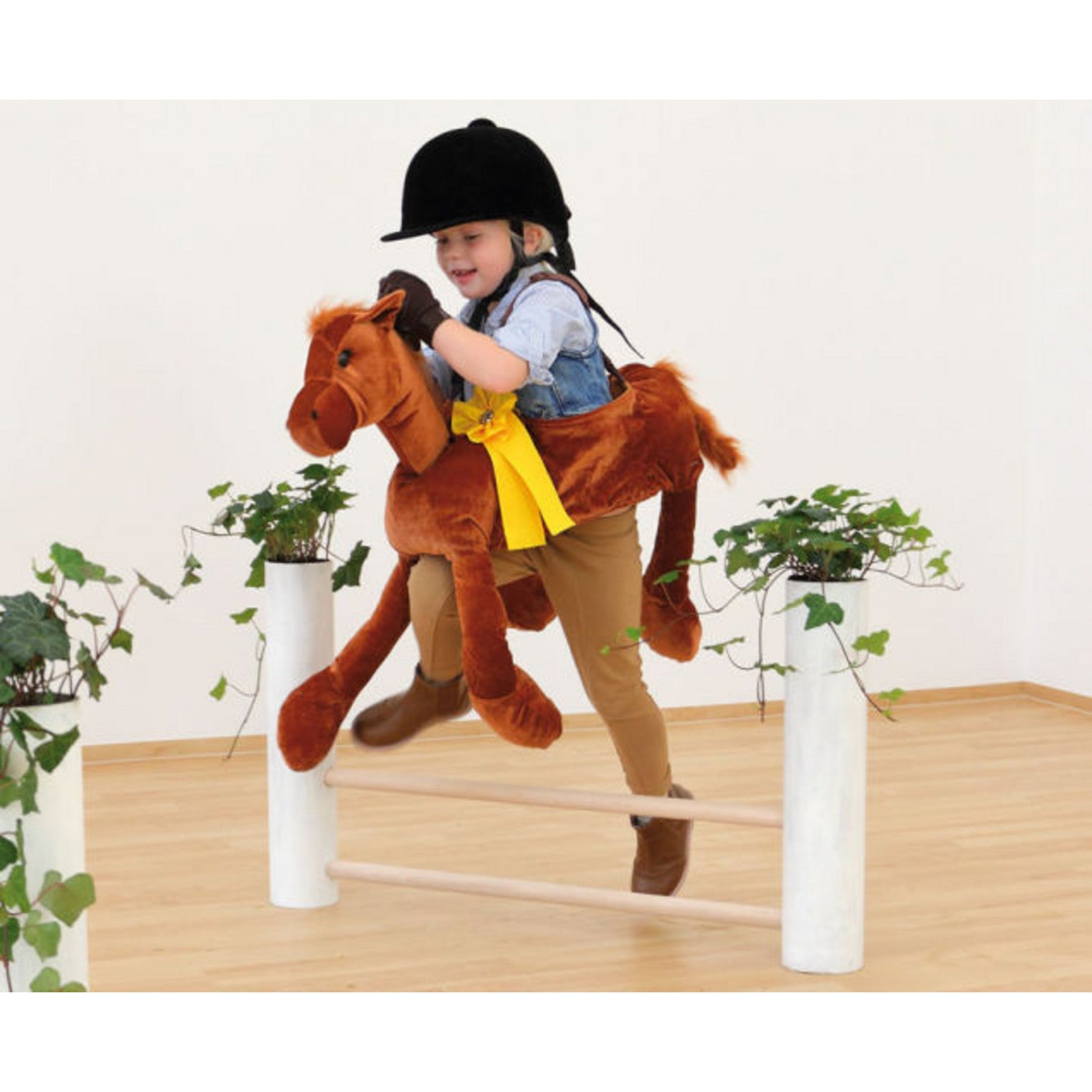Betzold - Betzold - Paardenkostuum Step In en Go - Lichtbruin - Playlaan