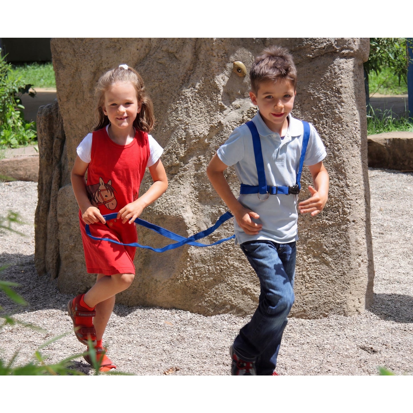 Betzold - Betzold - Paardentuigje voor Kinderen – Blauw - Playlaan