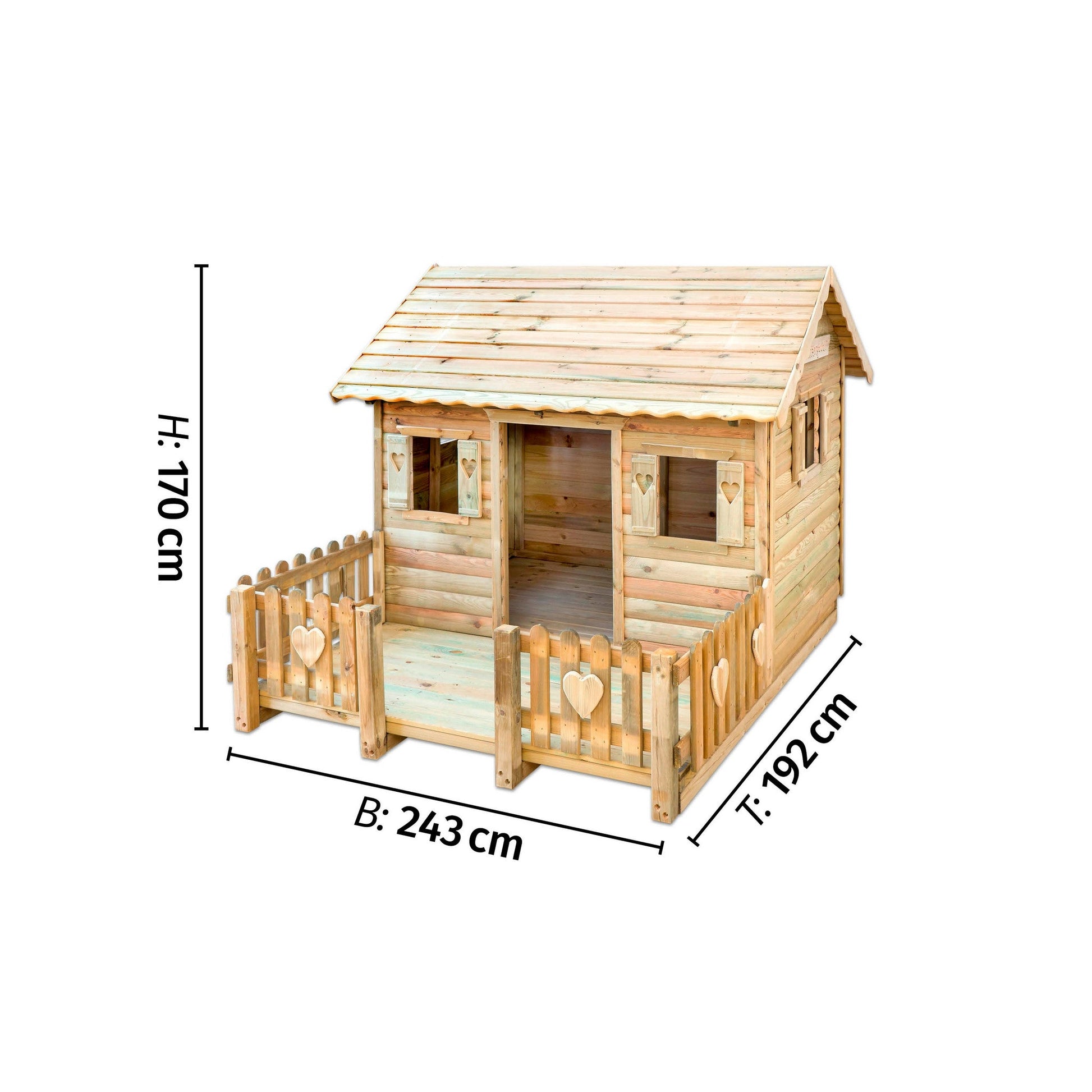 Betzold - Betzold - Speelhuis voor buiten Hans en Grietje - Playlaan