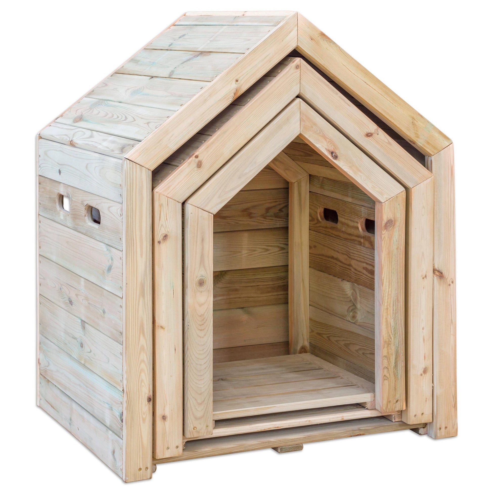 Betzold - Betzold - Speelhuisjes voor buiten – set van 3 - Playlaan