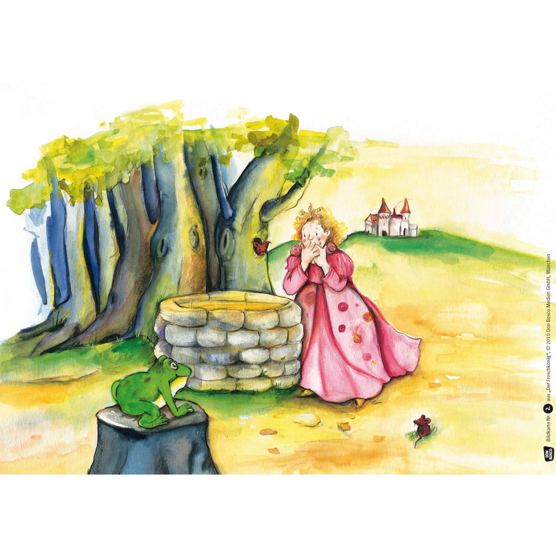Betzold - Betzold - Vertelplaten De Kikkerkoning voor Kamishibai Verteltheater - Playlaan