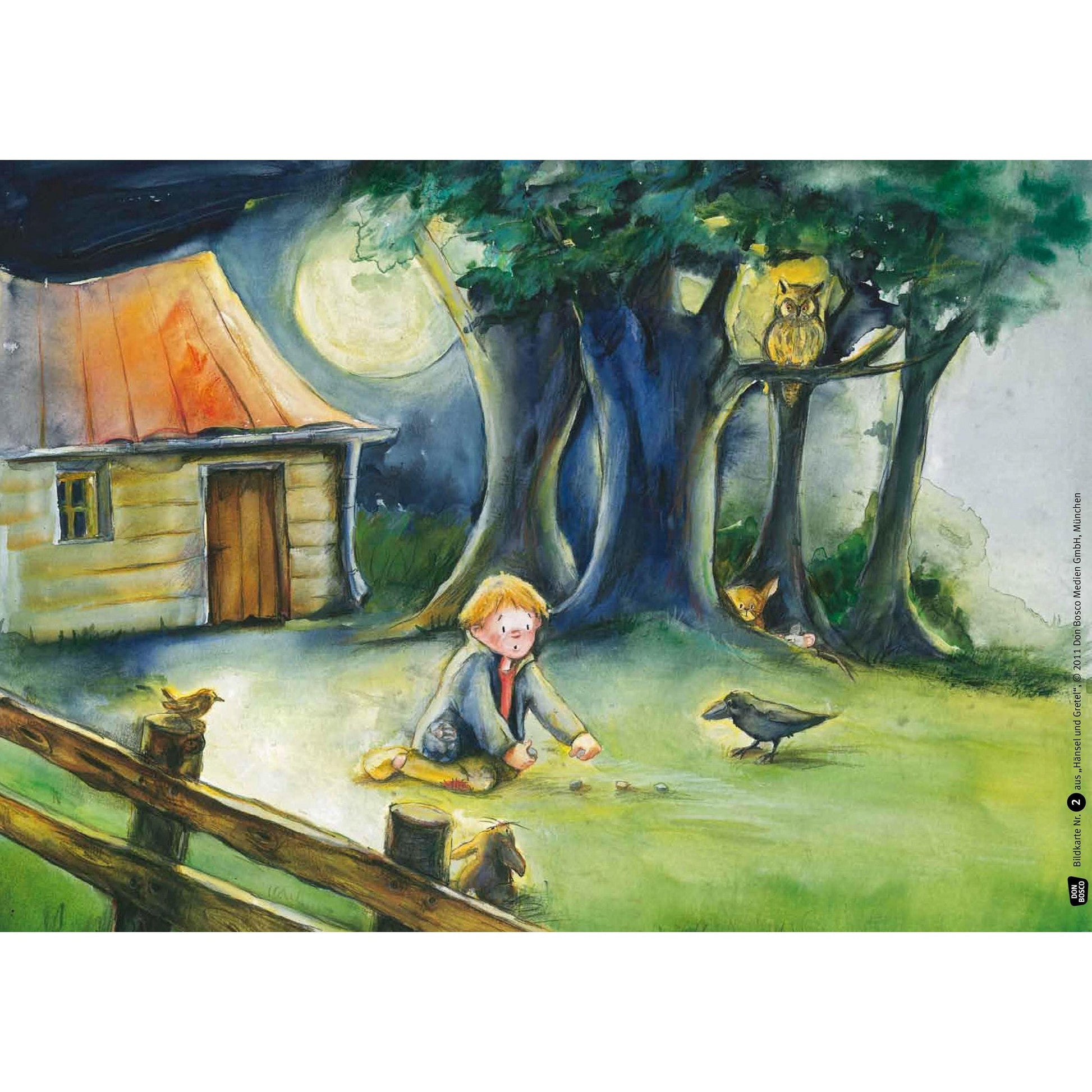 Betzold - Betzold - Vertelplaten Hans en Grietje voor Kamishibai Verteltheater - Playlaan