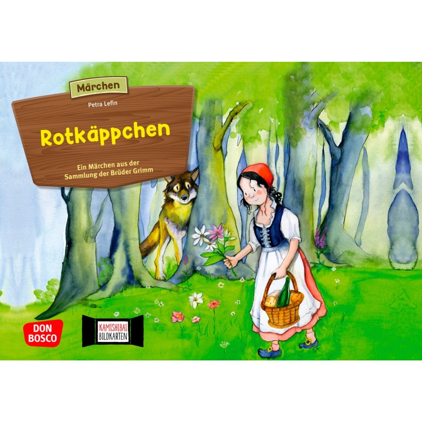 Betzold - Betzold - Vertelplaten Roodkapje voor Kamishibai Verteltheater - Playlaan
