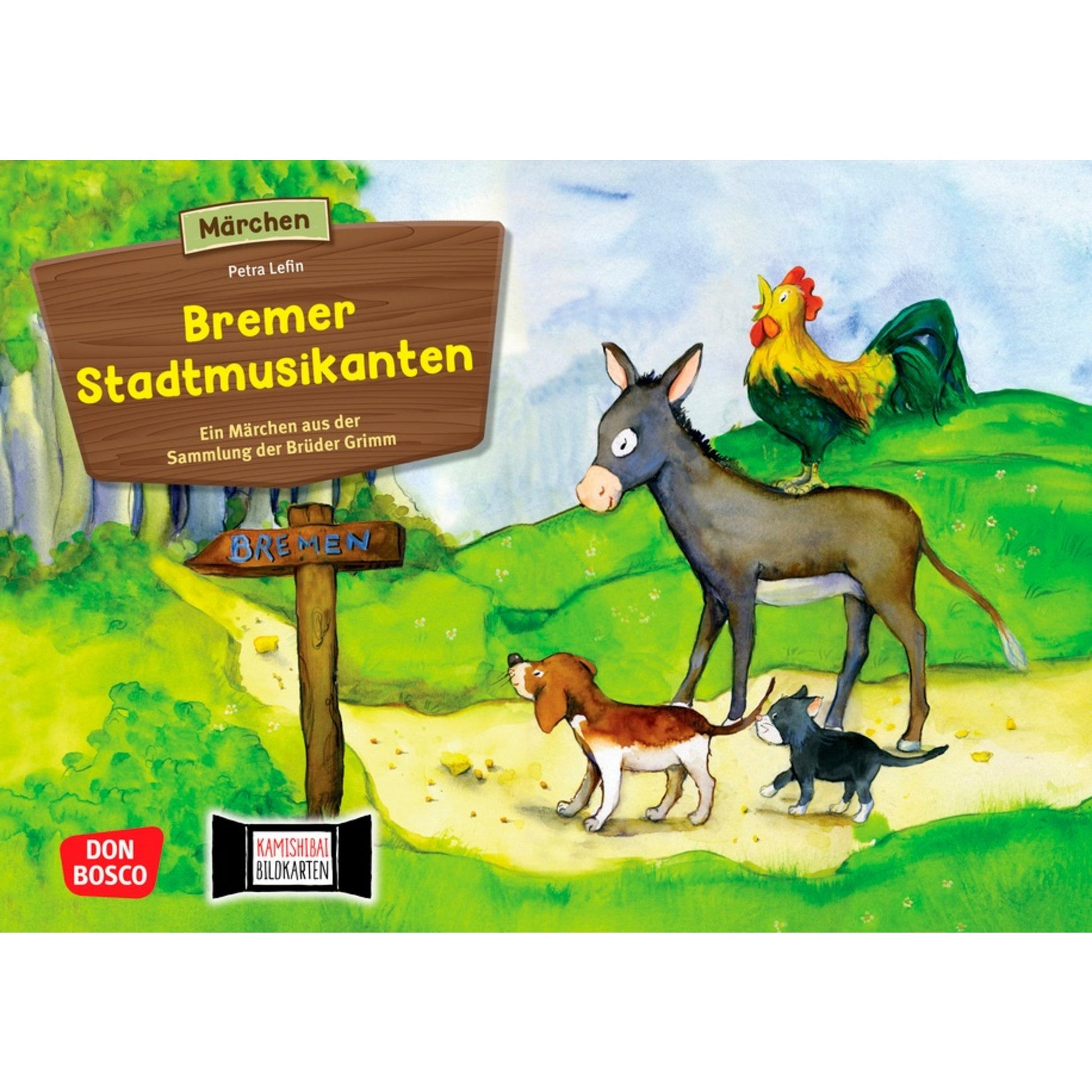 Betzold - Betzold - Vertelplaten Stadmuziekanten voor Kamishibai Verteltheater - Playlaan