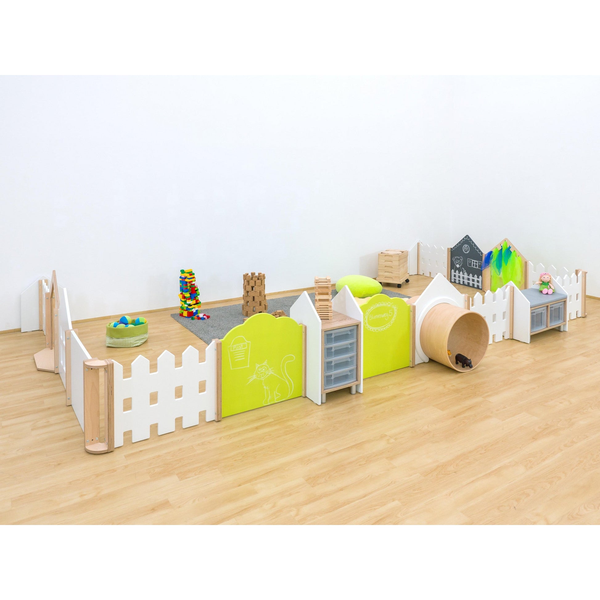 Betzold - EduCasa Grote scheidingswandcombinatie – 33-delig - Playlaan