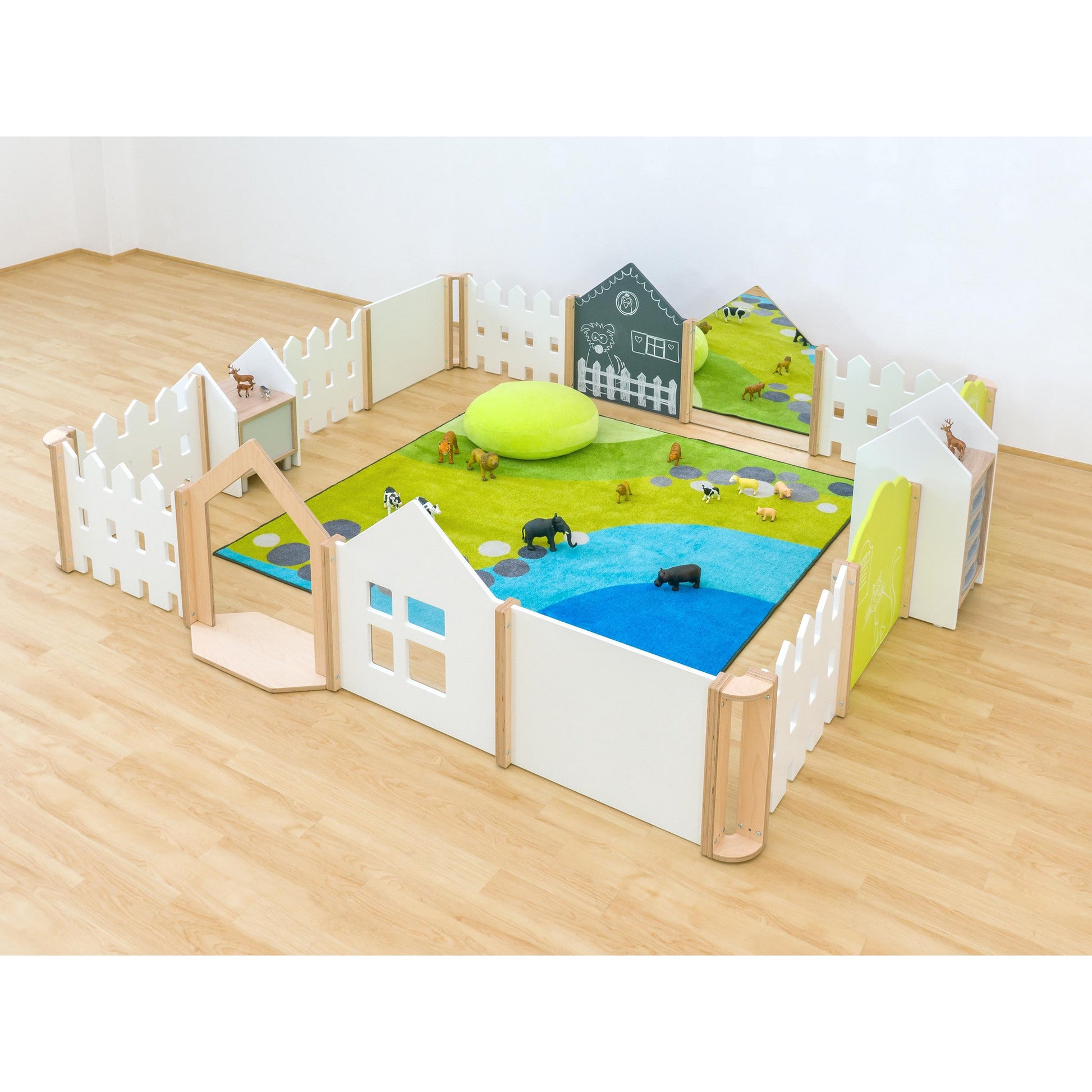 Betzold - EduCasa Modulaire scheidingswandcombinatie – 31-delig - Playlaan