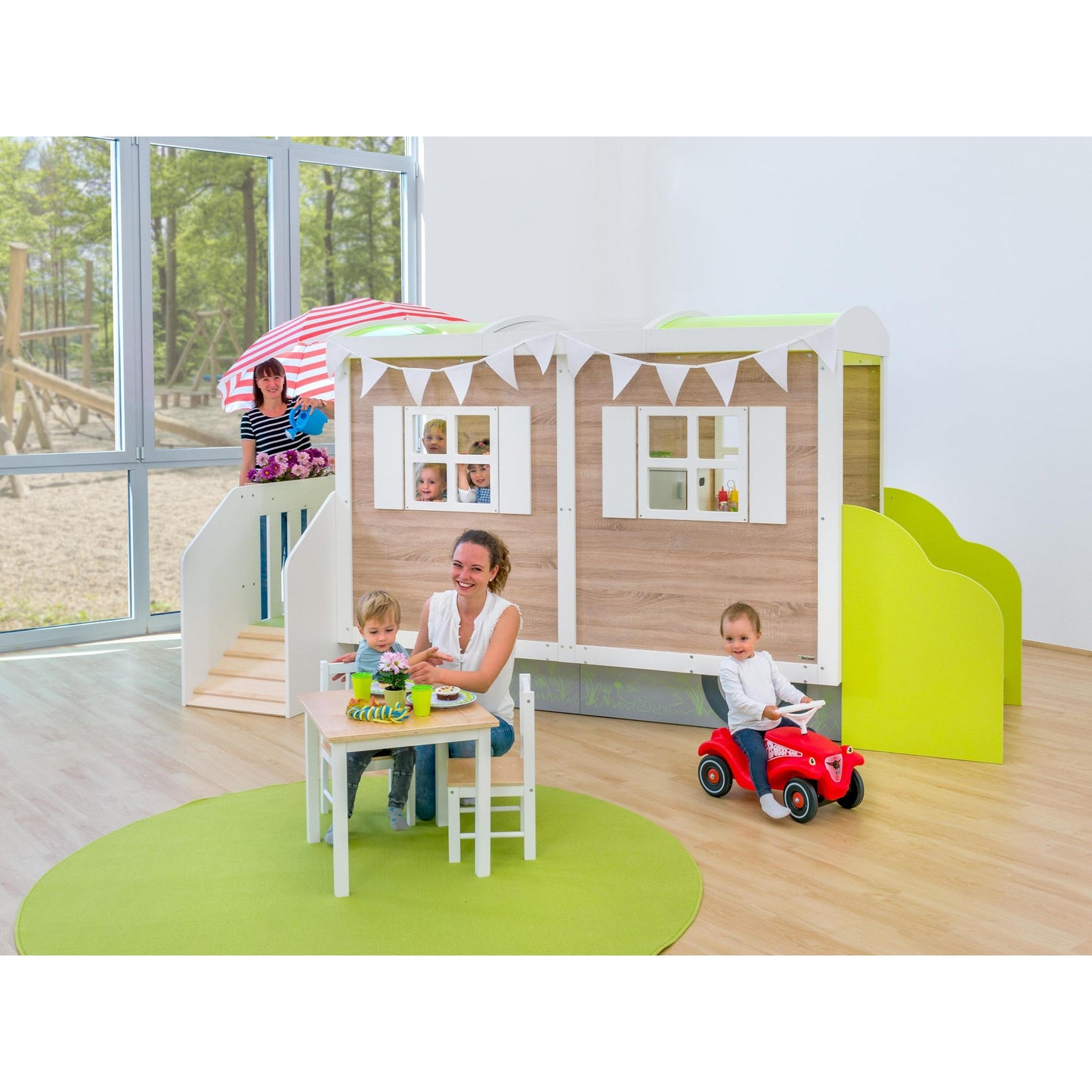 Betzold - EduCasa Speelbouwwagen XXL - Playlaan