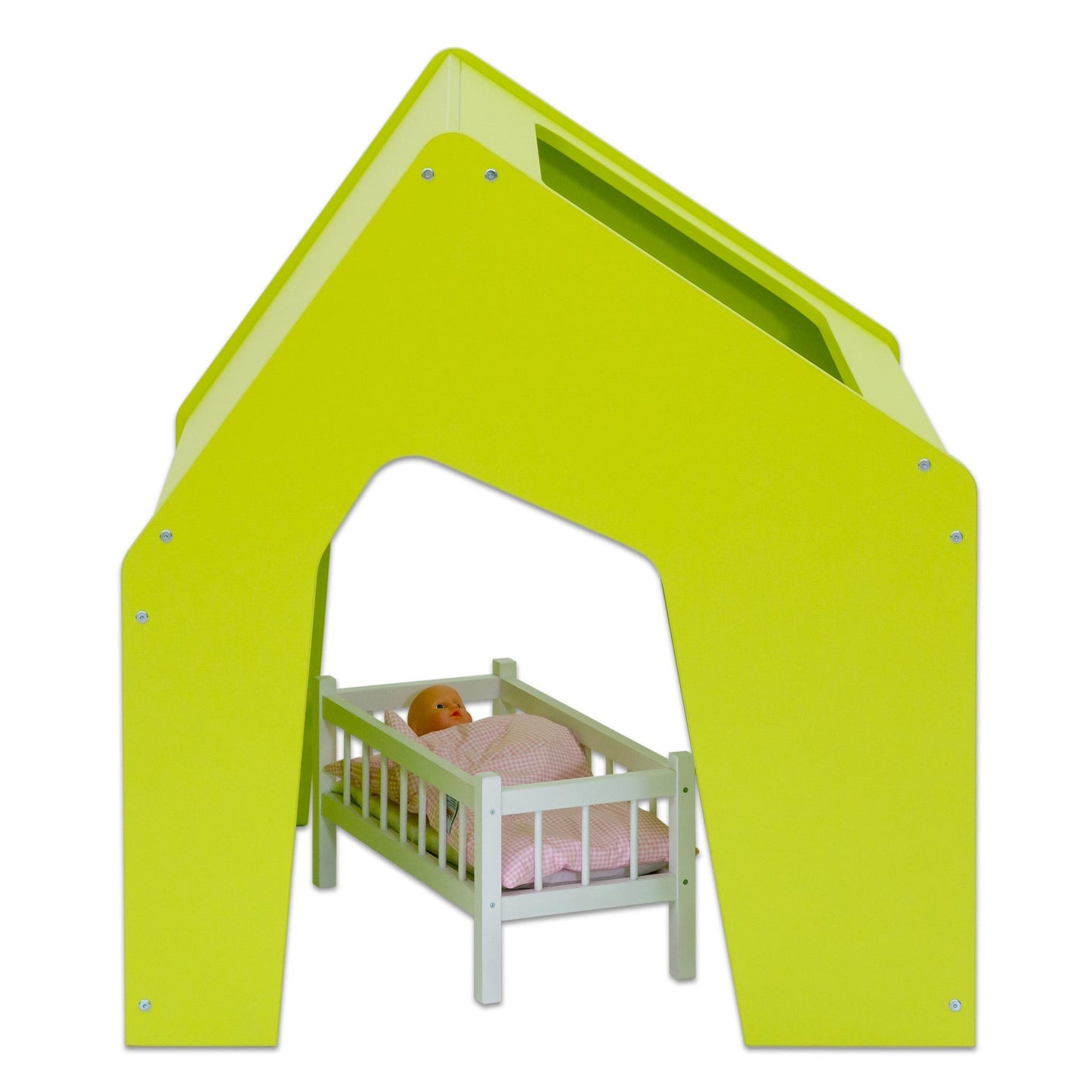 Betzold - EduCasa Speelhuis voor binnen - Limoengroen - Playlaan
