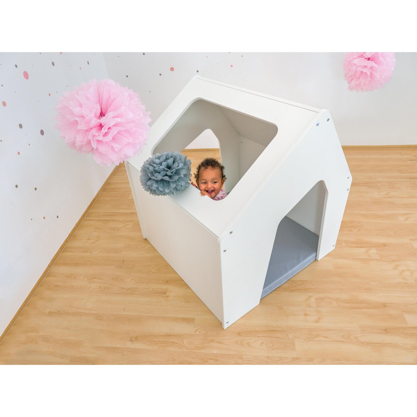 Betzold - EduCasa Speelhuis voor binnen - Wit - Playlaan