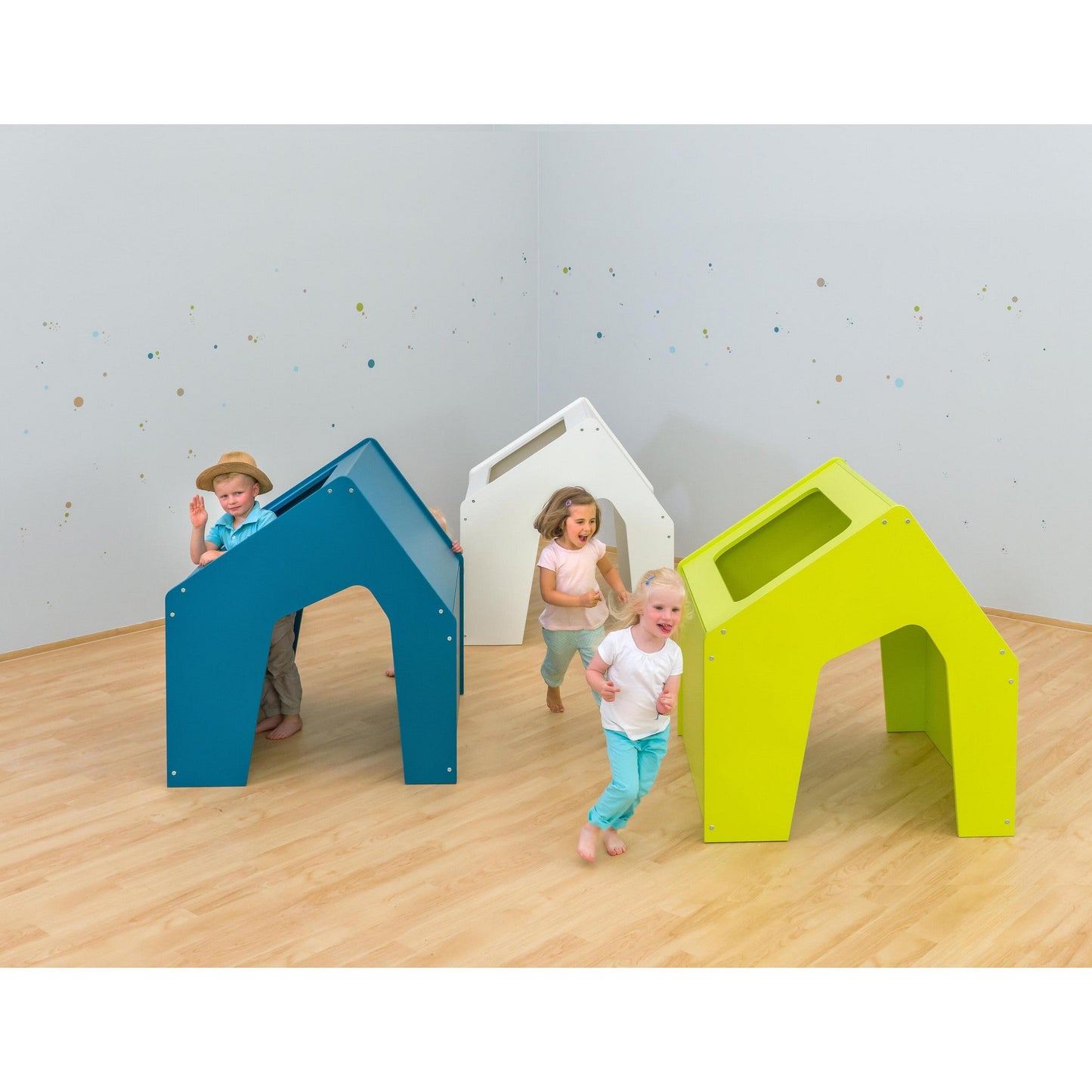 Betzold - EduCasa Speelhuis voor binnen - Wit - Playlaan