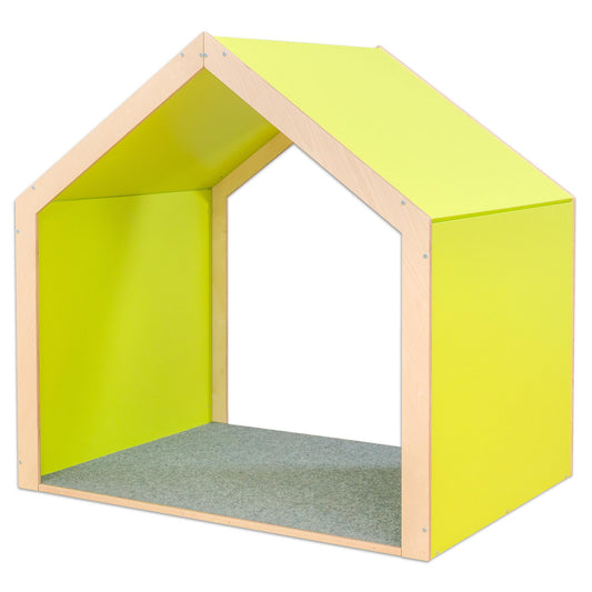 Betzold - EduCasa Speelhuis voor Binnen XXL - Limoengroen - Playlaan