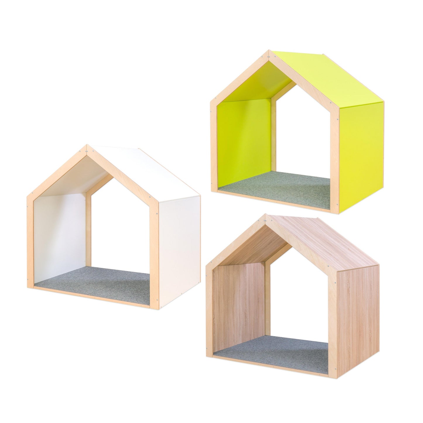 Betzold - EduCasa Speelhuis voor Binnen XXL - Wit - Playlaan
