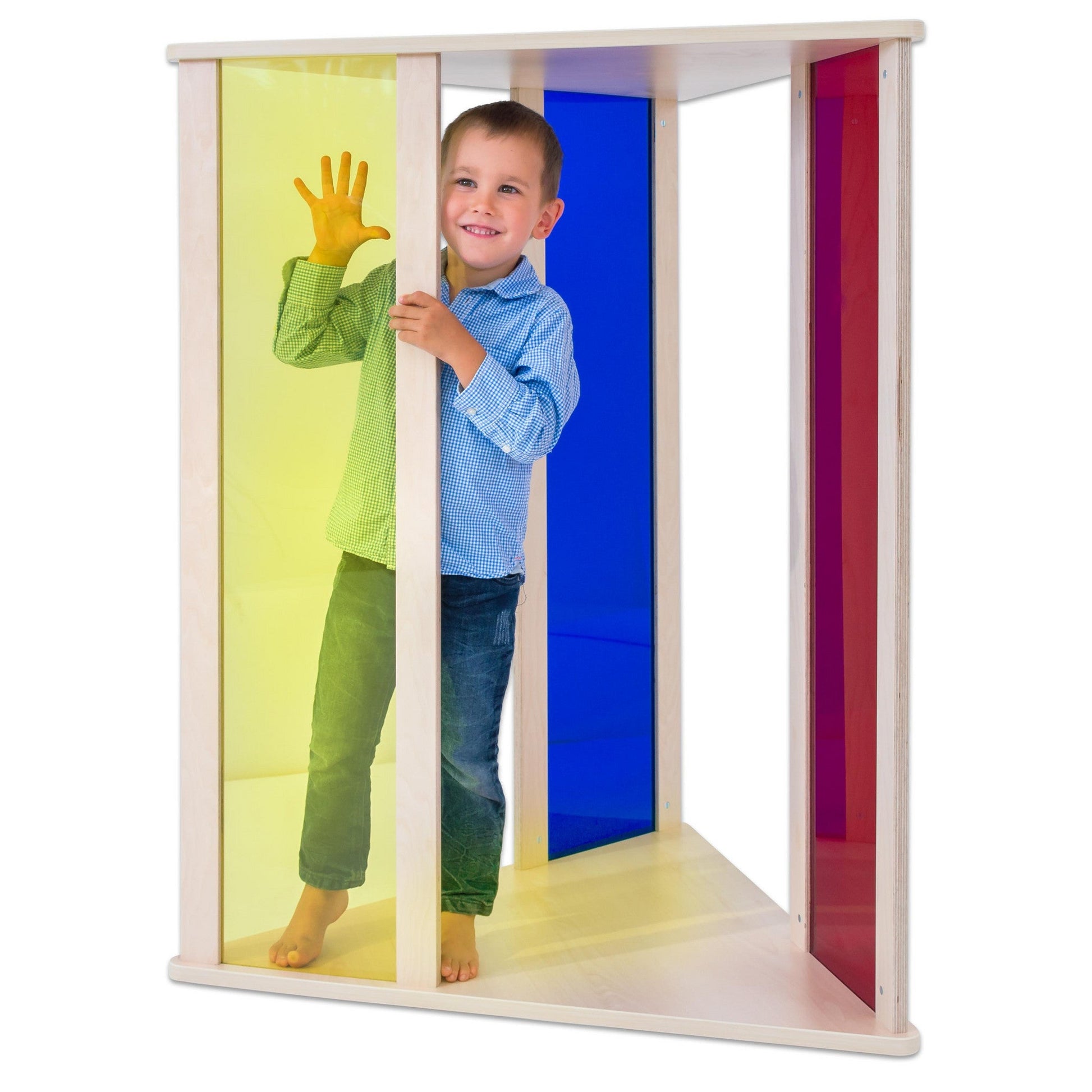 Betzold - EduCasa Transparante Sensorische Speeldriehoek - Playlaan