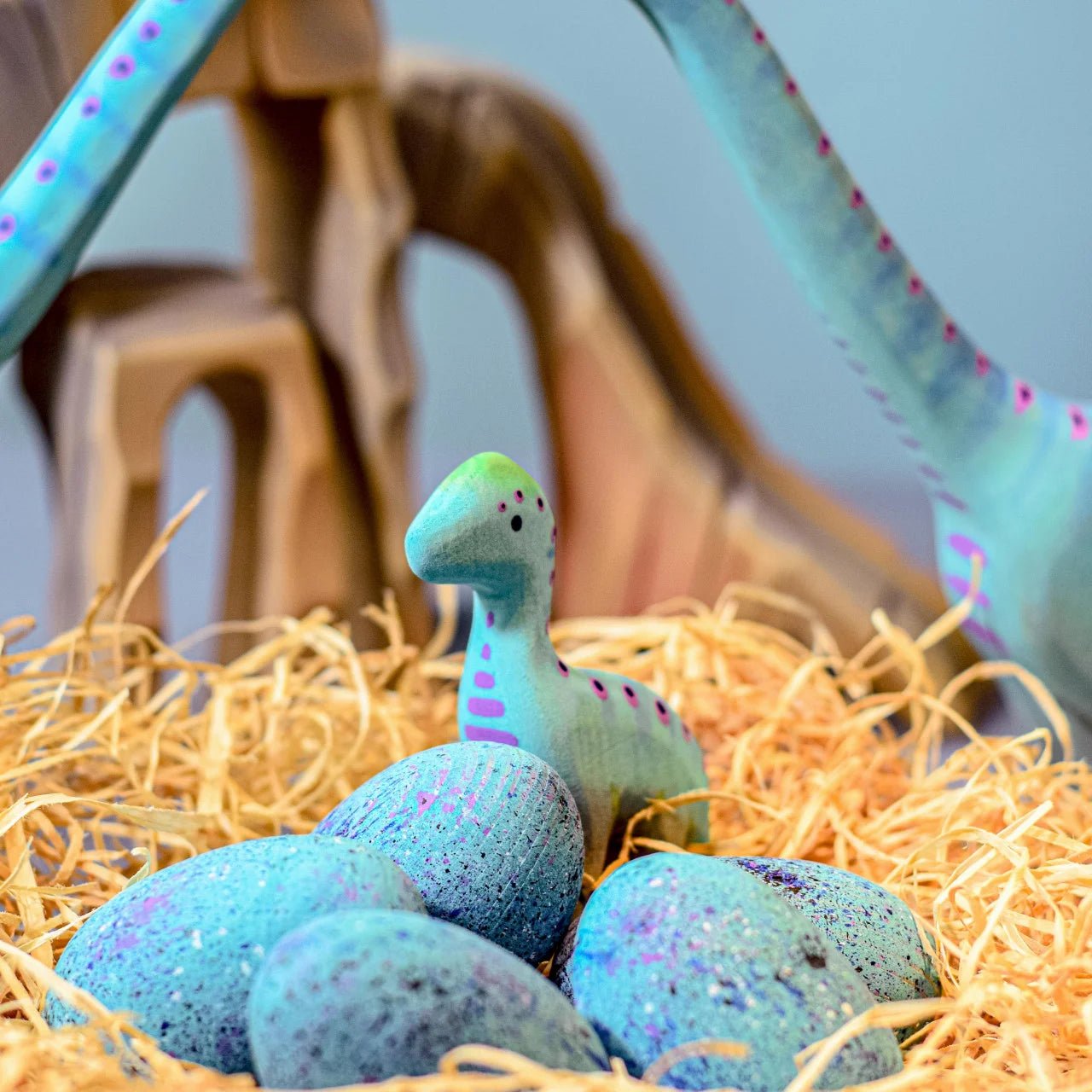 Bumbu Toys - Brontosaurus Eggs SET - Playlaan