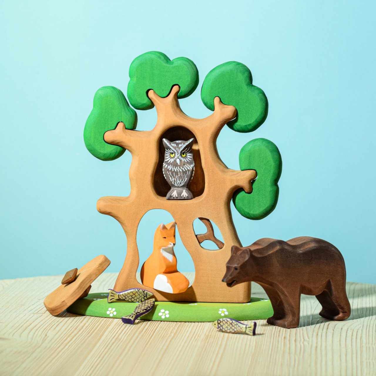 Bumbu Toys - Bumbu Toys - Bruine beer groot - Playlaan