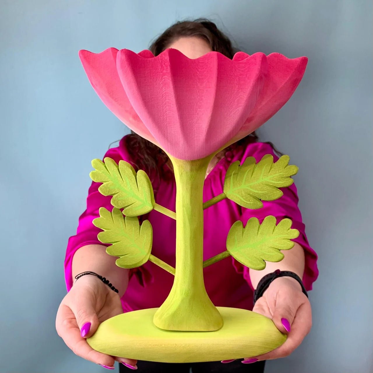 Bumbu Toys - Large Pink Flower - Playlaan