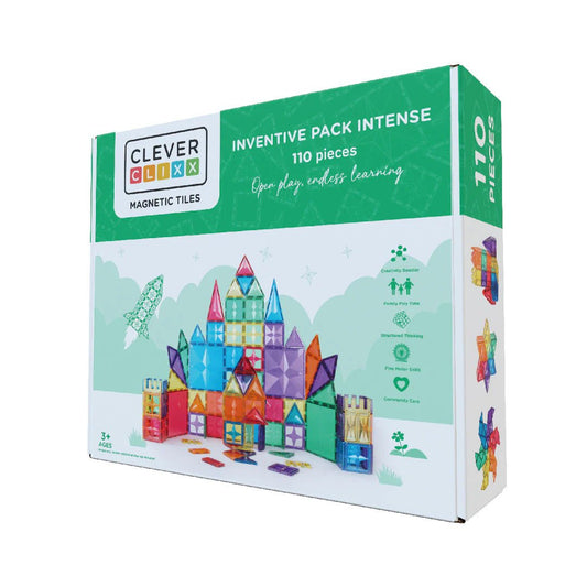 Cleverclixx - Inventive Pack Intense 110 stuks - Regenboog - Playlaan