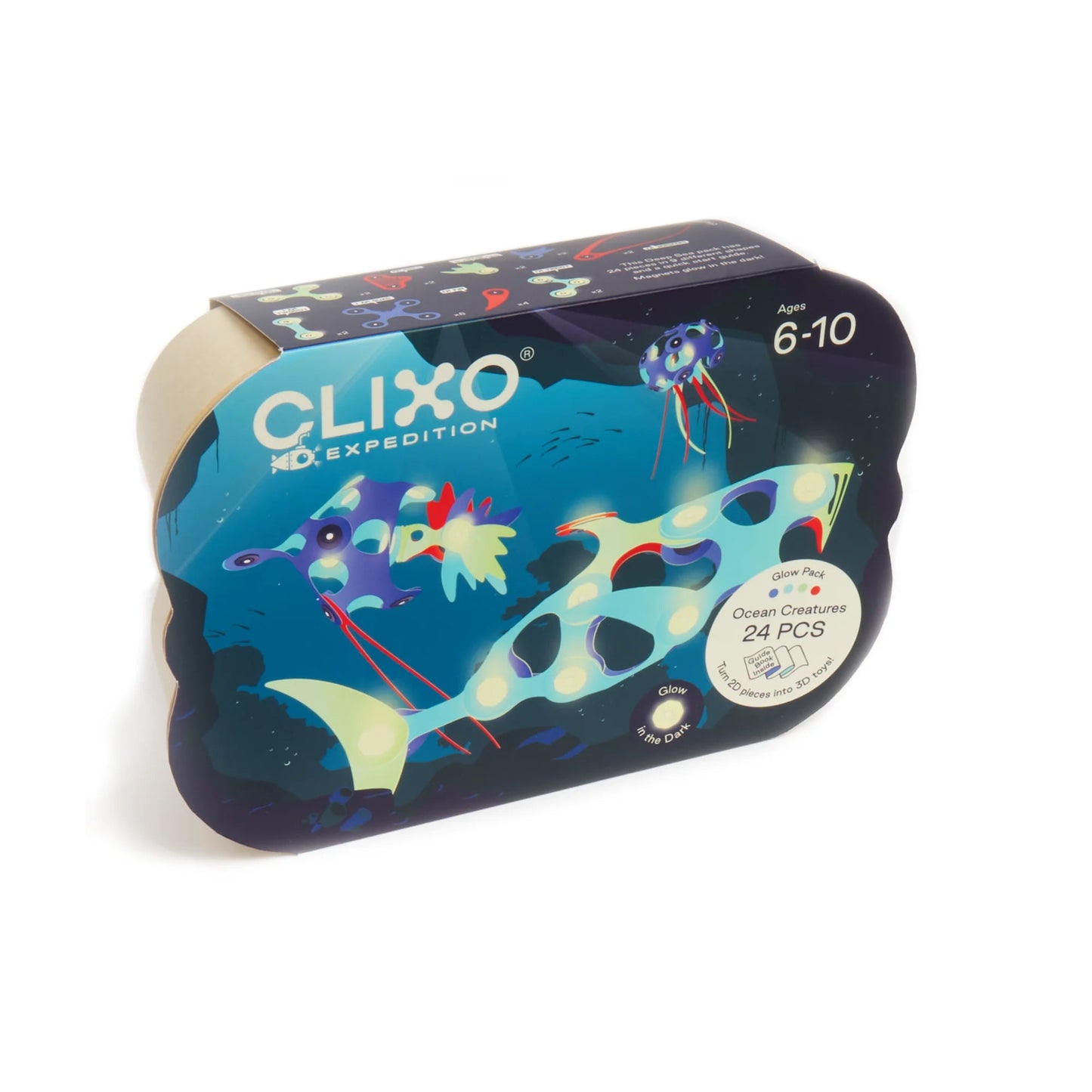 Clixo - Clixo - Ocean Creatures - Adventure Pack - Playlaan