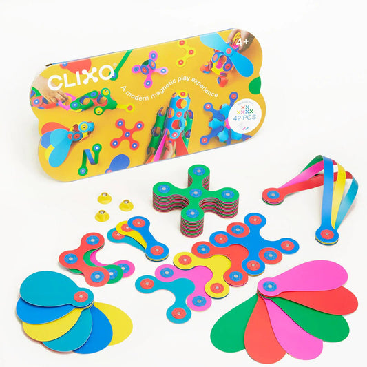 Clixo - Clixo - Regenboog bouwset (42st) - Playlaan