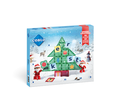 Coblo - Coblo Advent Calendar set van 72st - Playlaan