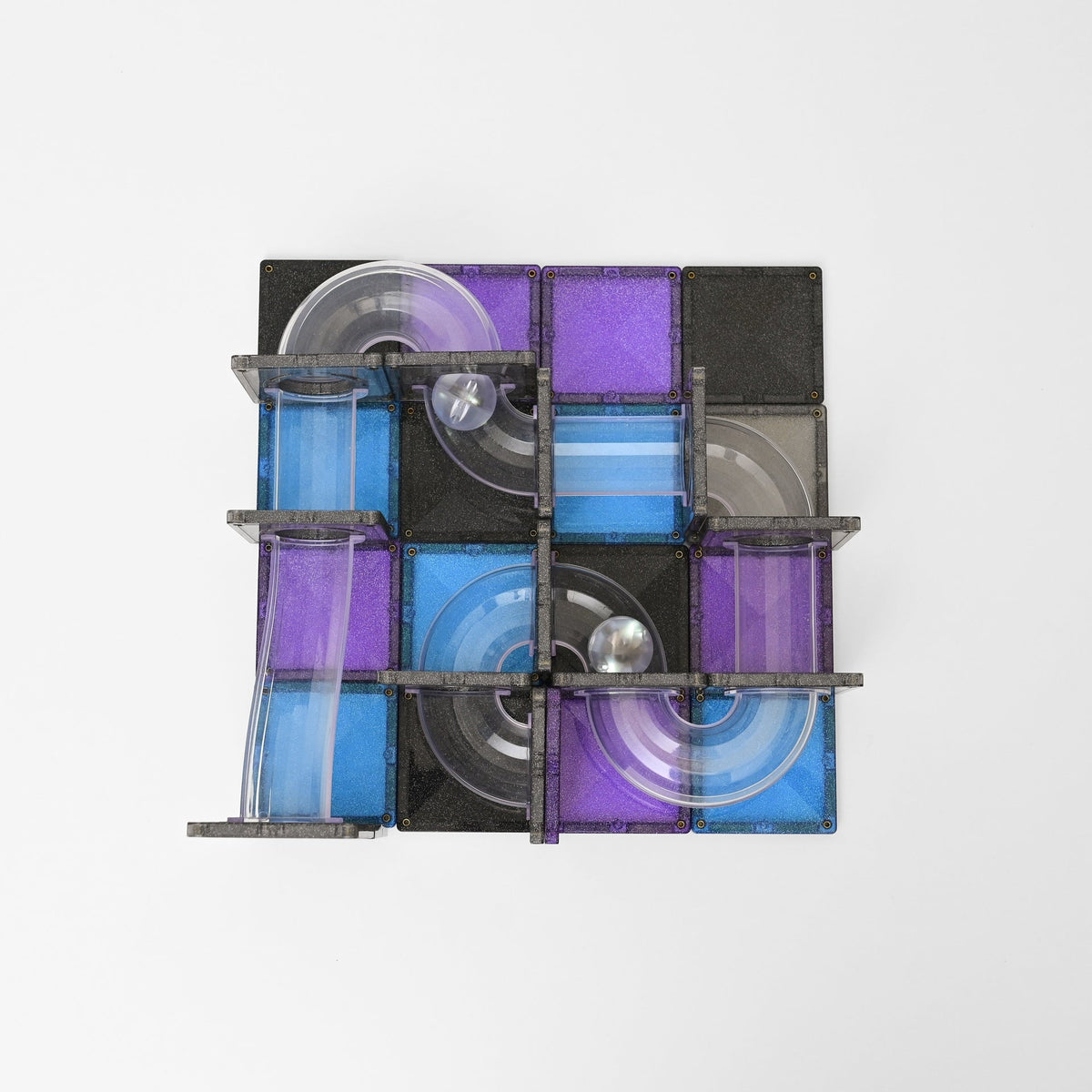 Connetix - Connetix - Galaxy Knikkerbaan Pack - 61 onderdelen - Playlaan