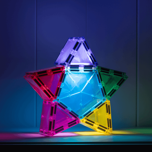 Connetix - Connetix - Light Star Pack 28st - Playlaan