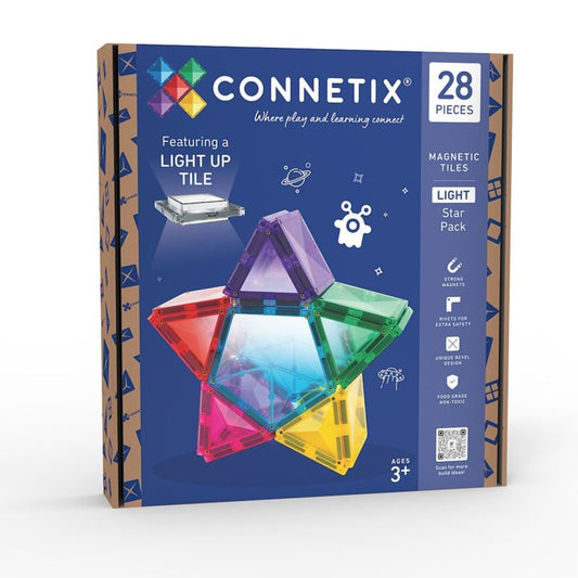 Connetix - Connetix - Light Star Pack 28st - Playlaan