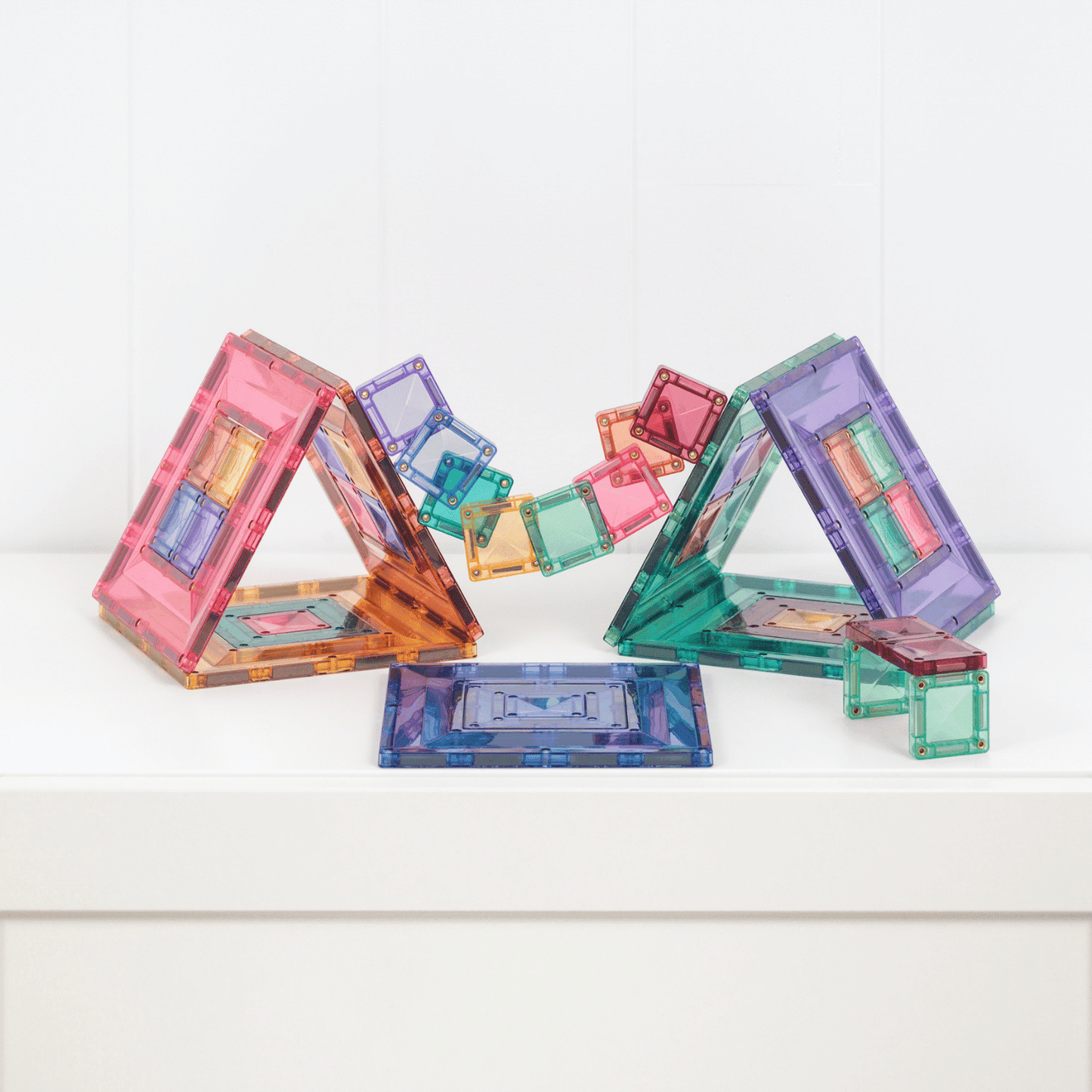 Connetix - Connetix - Pastel Portal Pack 48st - Magnetische tegels - Playlaan