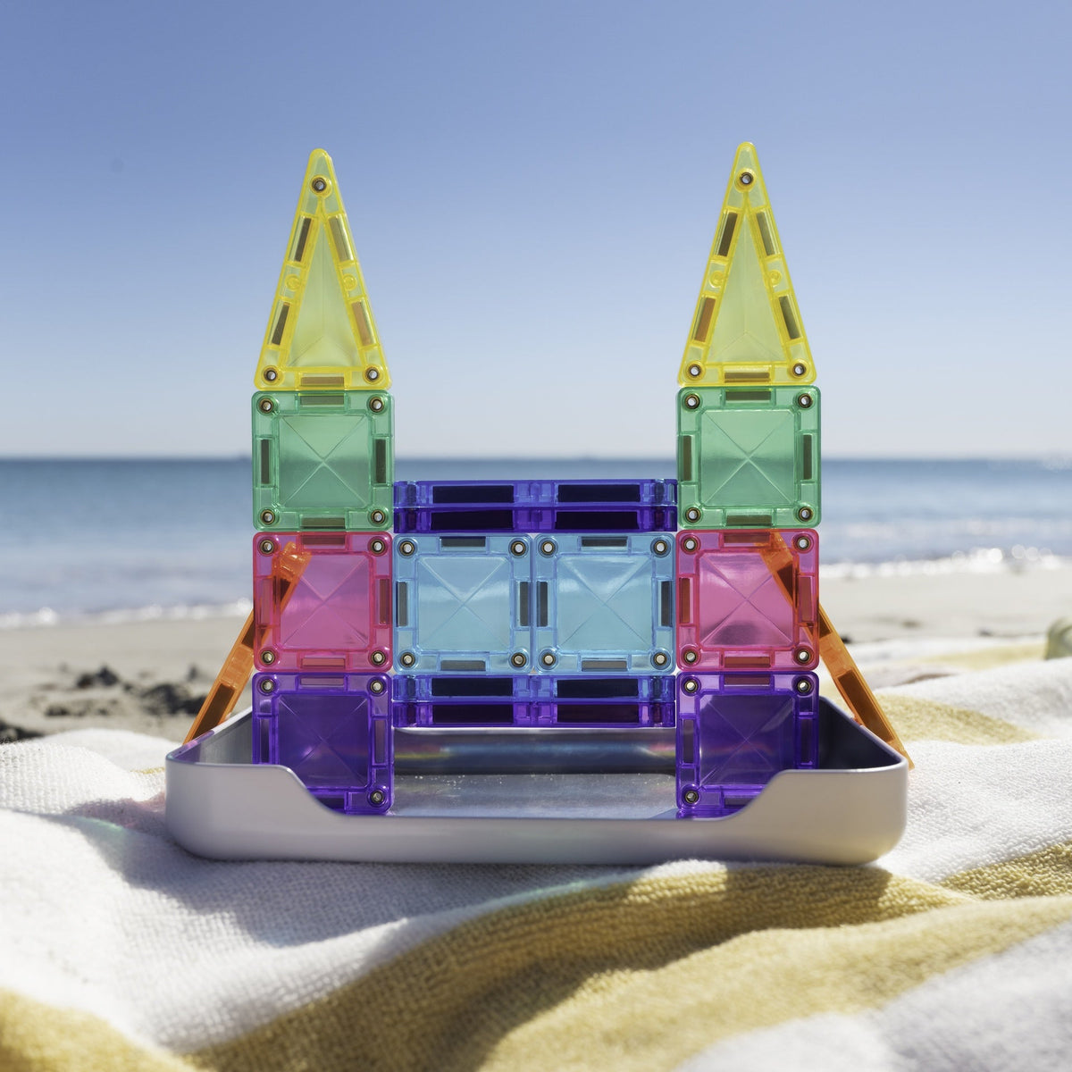 Connetix - Connetix - Travel Mini Pack - 32 mini magnetische tegels - Playlaan