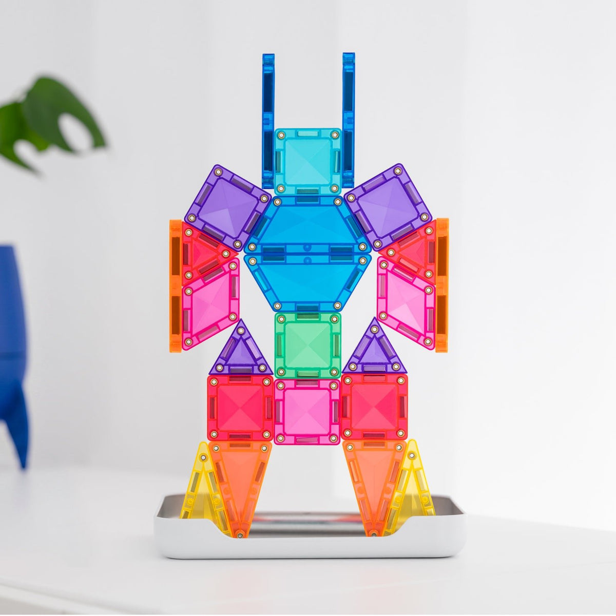 Connetix - Connetix - Travel Mini Pack - 32 mini magnetische tegels - Playlaan