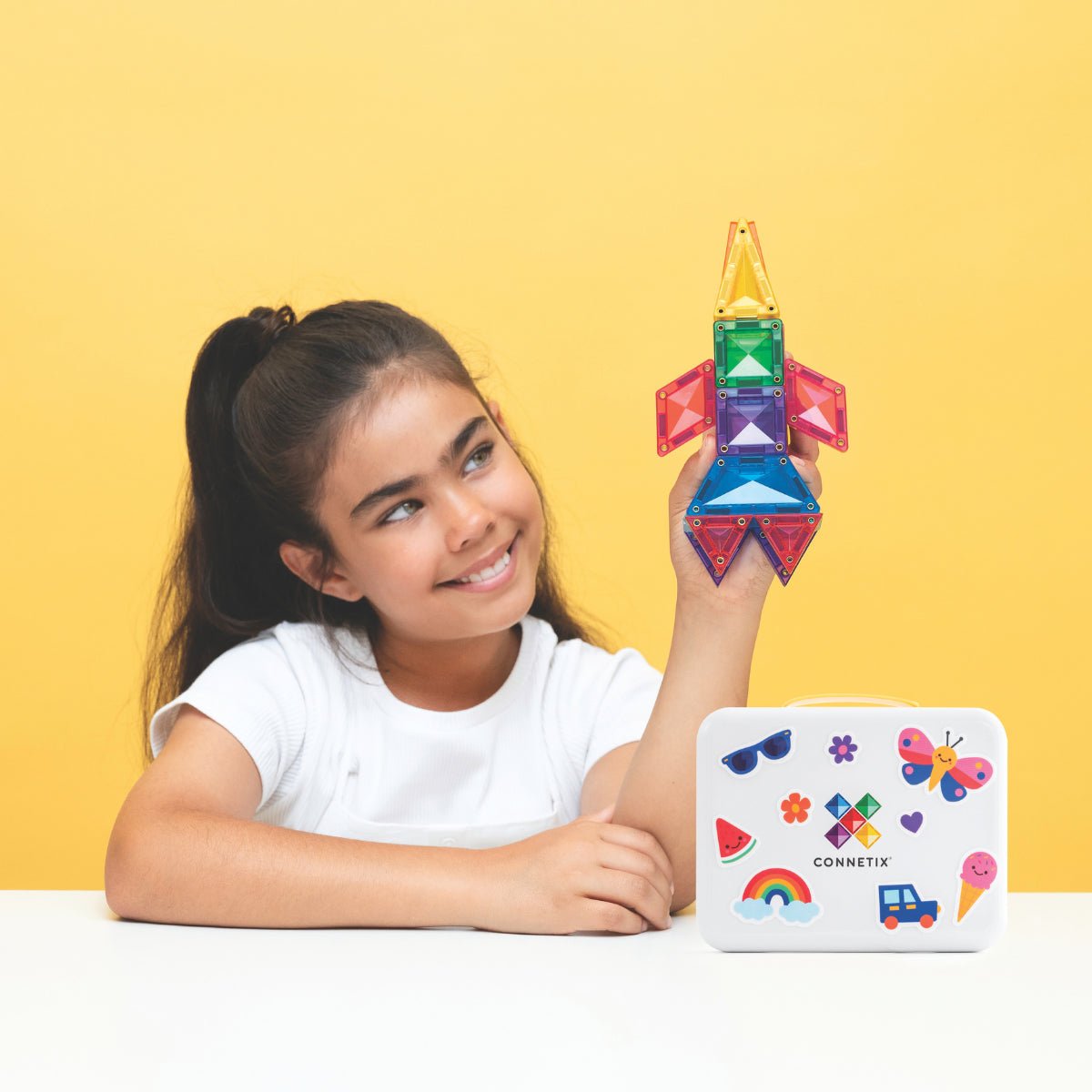 Connetix - Connetix - Travel Mini Pack - 32 mini magnetische tegels - Playlaan