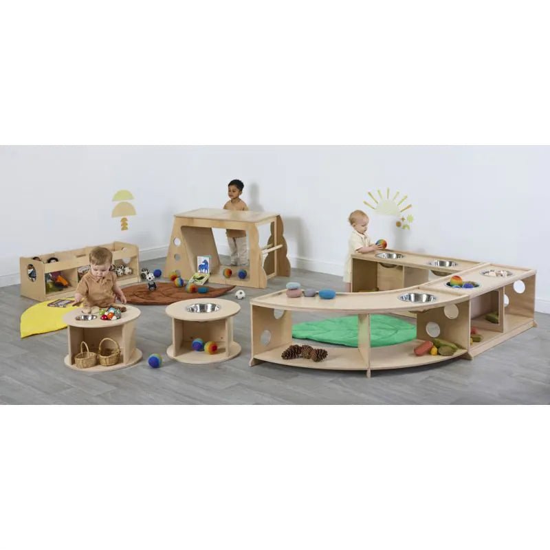 Cosy - Cosy - Cruiser Natural Montessori sensorisch speelmeubel - complete set - Playlaan