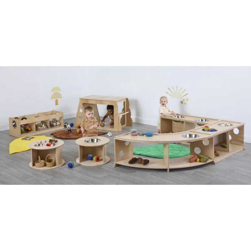 Cosy - Cosy - Cruiser Natural Montessori sensorisch speelmeubel - complete set - Playlaan