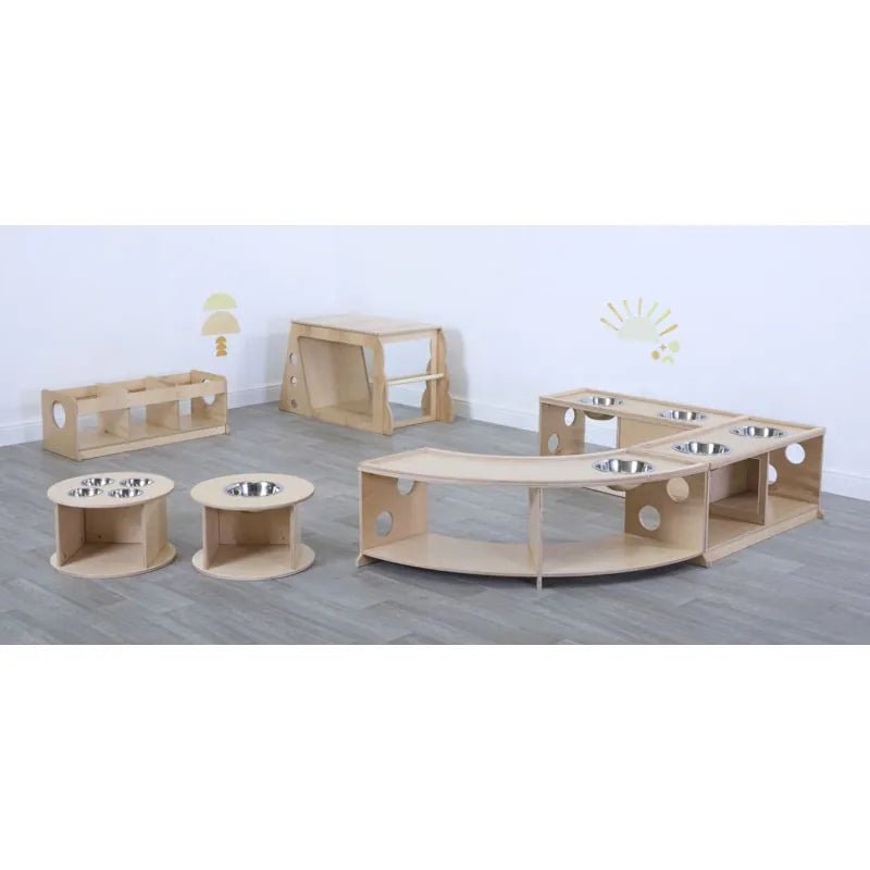 Cosy - Cosy - Cruiser Natural Montessori sensorisch speelmeubel - complete set - Playlaan