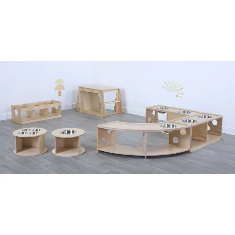 Cosy - Cosy - Cruiser Natural Montessori sensorisch speelmeubel - complete set - Playlaan