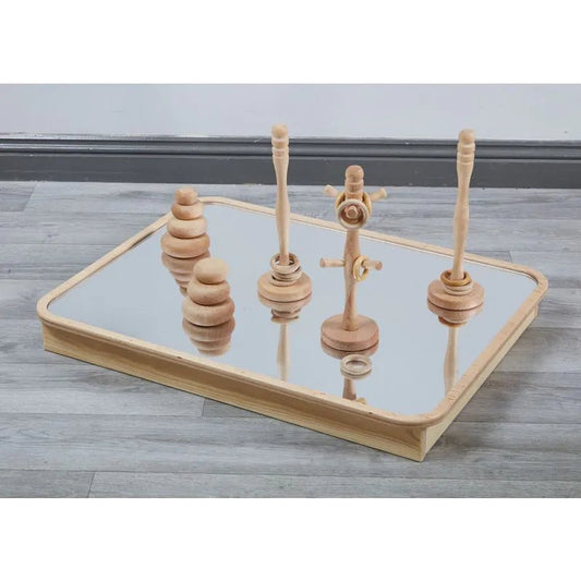 Cosy - Cosy - Sensorische ontdektafel met spiegel Rokkie - Playlaan