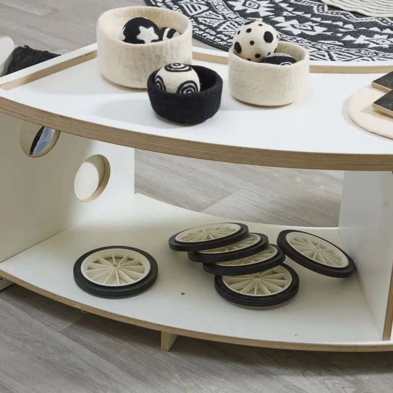 Cosy - Cosy - Sensorische speelset - Deep Spot zwart/wit - Playlaan