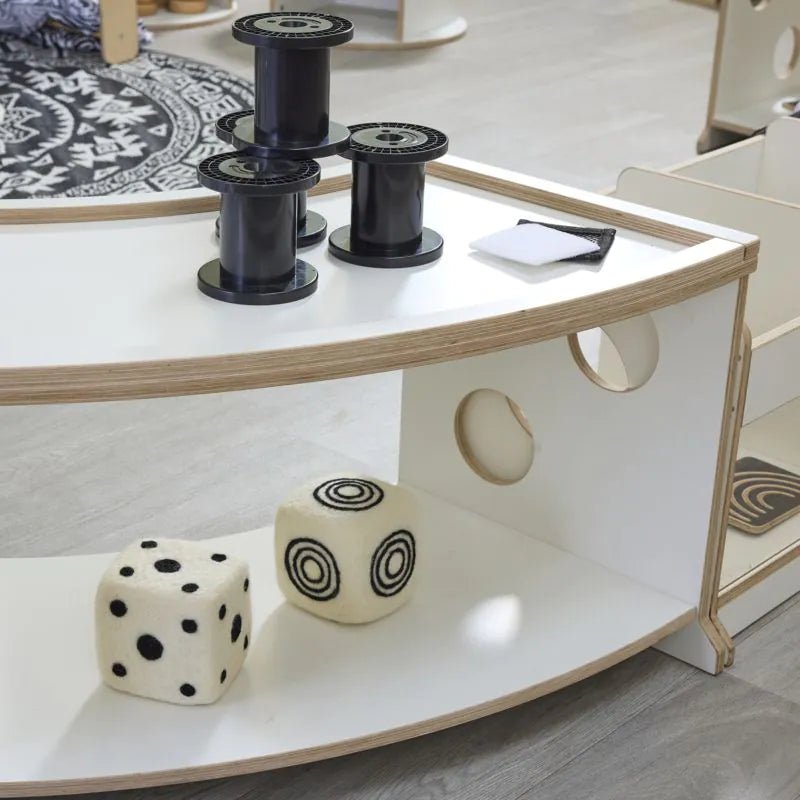 Cosy - Cosy - Sensorische speelset - Deep Spot zwart/wit - Playlaan