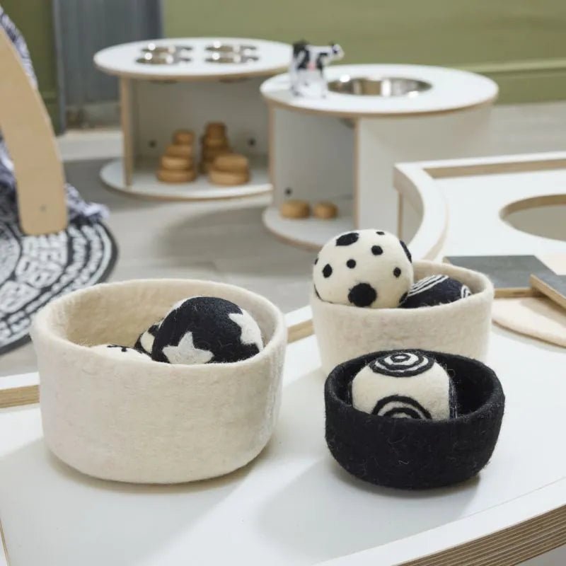 Cosy - Cosy - Sensorische speelset - Deep Spot zwart/wit - Playlaan