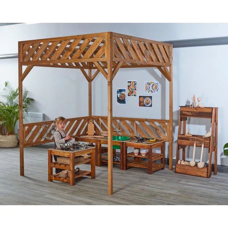 Cosy - Cosy - Speelkeuken 4 - delig Longlast - hoogte 60 cm - Playlaan