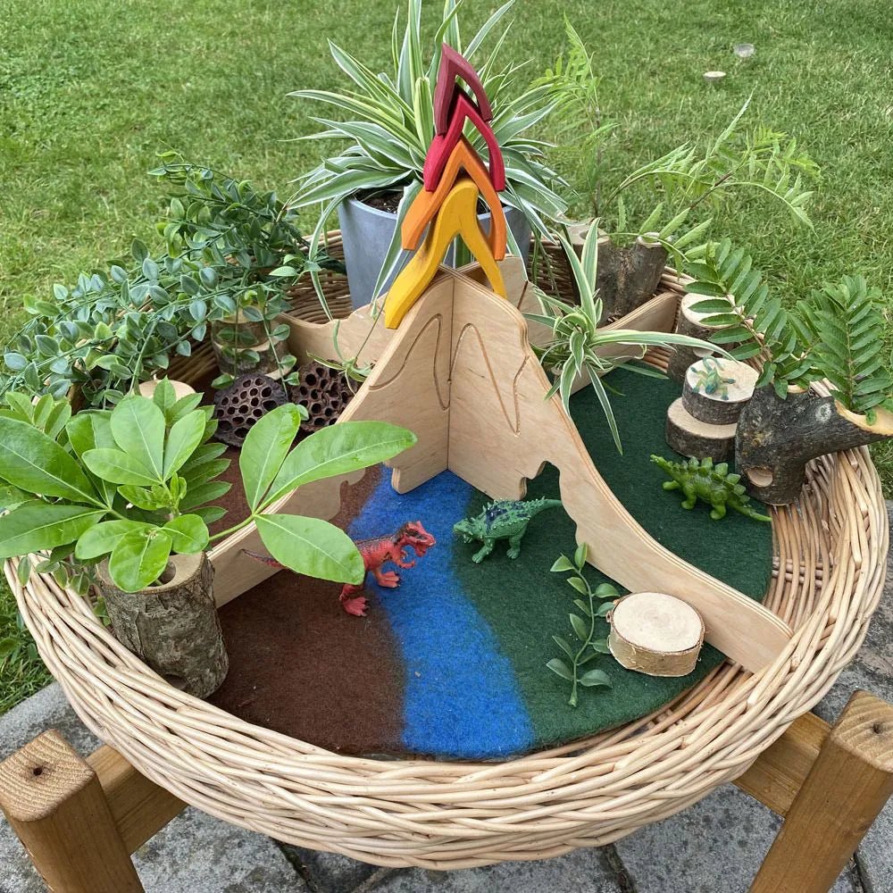 Cosy - Cosy - Vilten speelmatten landschap - set van 3 - Playlaan