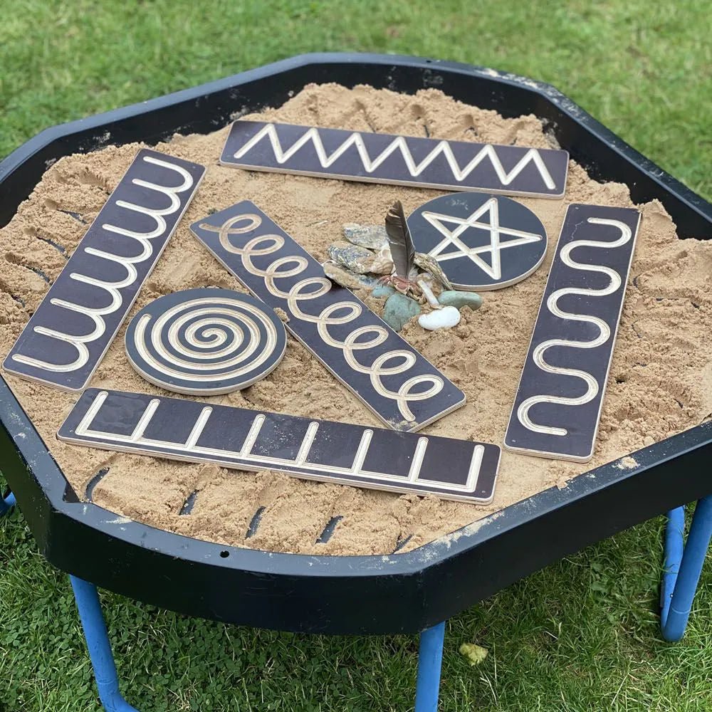 Cosy - Cosy - Wandschrijfset voor buiten - 7 onderdelen - Playlaan