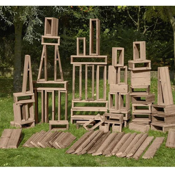 Cosy - Deckciting Blokken Bouwplaats - pakket 75st - Playlaan