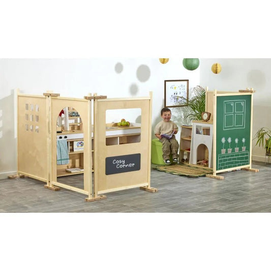 Cosy - Hoge hoekpanelen scheidingswanden (set van 5) - Playlaan