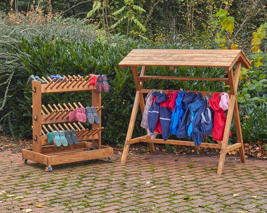 Cosy - Kleding rek en laarzen standaard combi - Playlaan