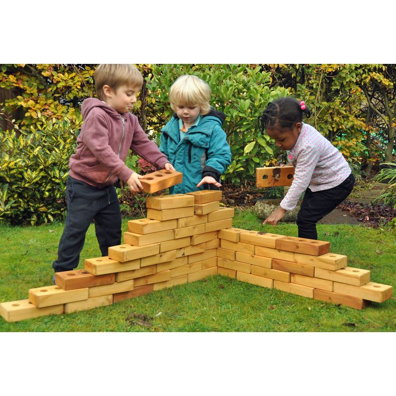 Cosy - Lichtgewicht houten bouwstenen Lewiss 30st - Playlaan