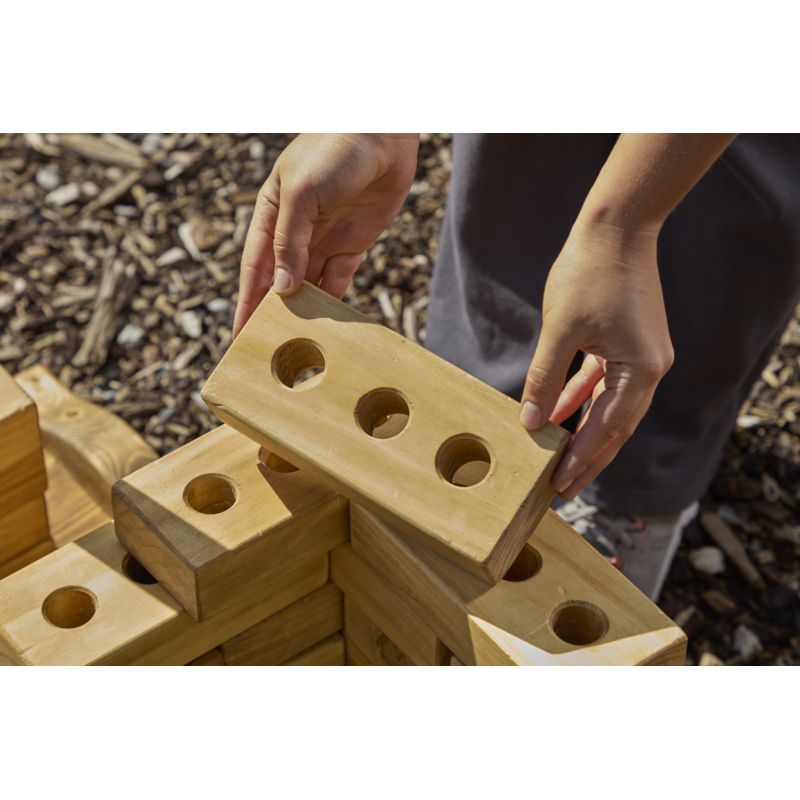 Cosy - Lichtgewicht houten bouwstenen Lewiss 30st - Playlaan