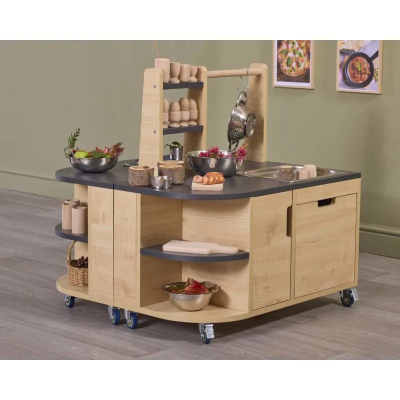 Cosy - Mobiel keukeneiland Shire met open ontwerp - Playlaan