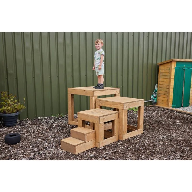 Cosy - Nestset grote kubusblokken 4st - Playlaan